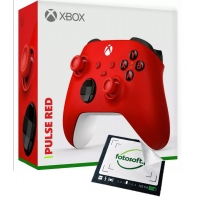 GAMEPAD KONTROLER Microsoft XBOX PULSE RED bezprzewodowy