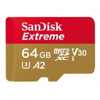 Karta pamięci SanDisk Extreme microSDXC 64GB 160/60 MB/s A2 C10 V30