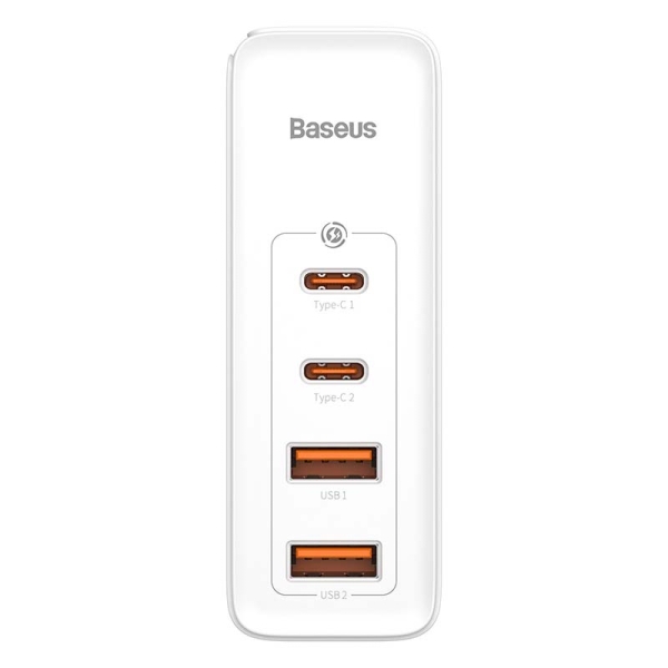 Ładowarka sieciowa Baseus GaN2 Pro, 2x USB + 2x USB-C, 100W